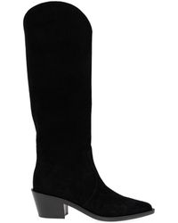 Gianvito Rossi - Pointed Toe Boots - Lyst