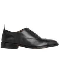 Thom Browne - Grosgrain-Loop Trim Lace-Up Shoes - Lyst