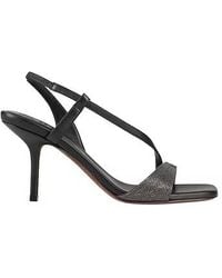 Brunello Cucinelli - Chic Leather Sandals For - Lyst