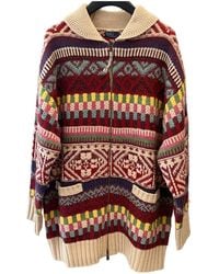 Polo Ralph Lauren - Geometric Patterned Zip-Up Cardigan - Lyst