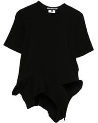 Junya Watanabe - Structured-Hem T-Shirt - Lyst