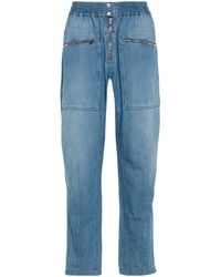 Isabel Marant - Elasticated Waistband Jeans - Lyst