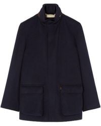 Loro Piana - High-Neck Long Sleeved Jacket - Lyst