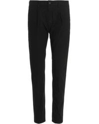 Department 5 - Tapered Pleated Trousers - Lyst