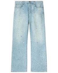 Off-White c/o Virgil Abloh - Paint Relaxed Jeans - Lyst