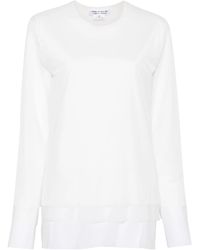 Comme des Garçons - Layered Top - Lyst