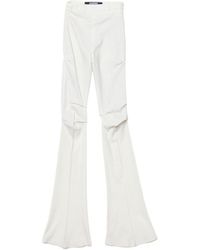Jacquemus - High-Waisted Flared Trousers - Lyst