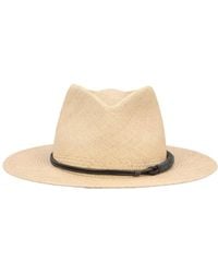 Brunello Cucinelli - Embellished Interwovened Hat - Lyst
