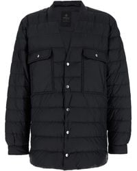 Moncler - Moncler Rick Owens V-Neck Padded Jacket - Lyst