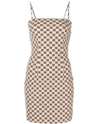 MISBHV - Monogram-Print Minidress - Lyst