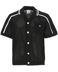 CASABLANCA - Mesh Short Sleeved Shirt - Lyst