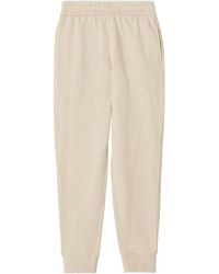 Burberry - Embroidered Logo Track Pants - Lyst