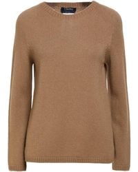 Max Mara - Simple Solid-Color Knitted Sweater - Lyst