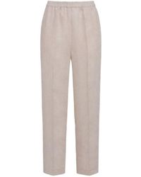 Fabiana Filippi - Linen Wide-Leg Pants - Lyst