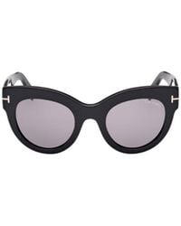 Tom Ford - Eyewear Cat-Eye Frame Sunglasses - Lyst