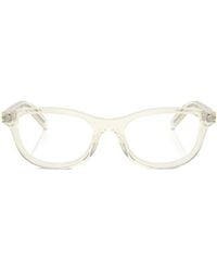 Prada - Eyewear Oval Frame Glasses - Lyst