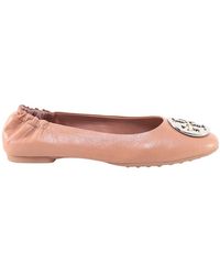 Tory Burch - Claire Logo Plaque Ballerinas - Lyst