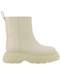 GIA COUTURE - Thick Sole Ankle Boots - Lyst