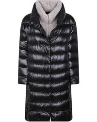 Herno - Quilted High-Neck Down Jacket - Lyst