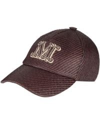 Max Mara - Simple Solid-Color Baseball Cap - Lyst