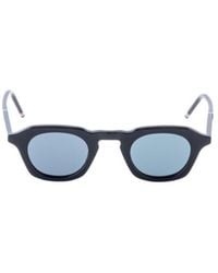 Thom Browne - Eyewear Oval Frame Sunglasses - Lyst