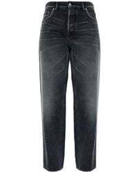 Moschino - Logo Straight-Leg Jeans - Lyst