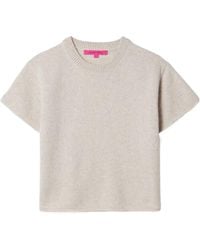 The Elder Statesman - Short-Sleeved Cashmere Sweater - Lyst