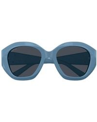 Gucci - Geometric Sunglasses - Lyst