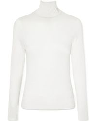 Nili Lotan - Stretch-Jersey Turtleneck Top - Lyst