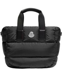 Moncler - Mini Caradoc Quilted Tote Bag - Lyst