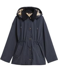 Barbour 'Hutton' Rain Jacket in Green | Lyst