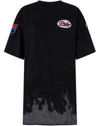 Pinko - Logo-Appliqué T-Shirt - Lyst