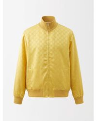 Gucci - Monogrammed Zip-Up Jacket - Lyst