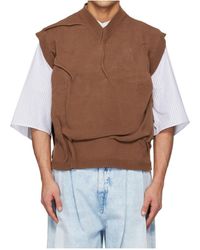Hed Mayner - V-Neck Logo Vest - Lyst