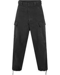 Prada - Baggy Cargo Trousers - Lyst