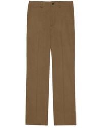 Saint Laurent - Mid-Rise Tailored Pants - Lyst