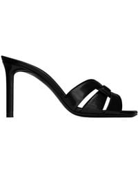 Saint Laurent - Tribute Open Toe Sandals - Lyst