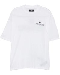 Amiri - Short Sleeve Crewneck T-Shirt - Lyst