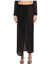 Frankie Shop - Alsen Thin Knit Wrap Maxi Skirt - Lyst
