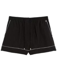 Sportmax - Elasticated Drawstring Shorts - Lyst