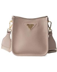 Prada - Mini Leather Shoulder Bag - Lyst