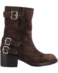 Chloé - 60Mm Dakota Biker Boots - Lyst