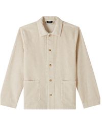 A.P.C. - Long-Sleeved Casual Jacket - Lyst