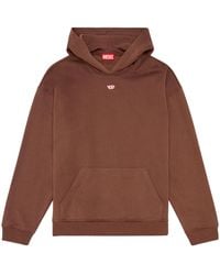 DIESEL - S-Boxt-Hood-D Cotton Hoodie - Lyst