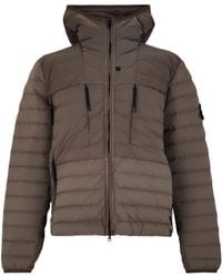 Stone Island - Duck Down Full Zip Medium Puffer Jacket - Lyst