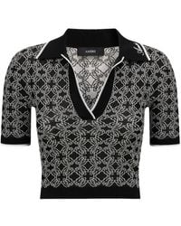 Amiri - Ma Quad Knit Polo Top - Lyst