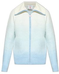 CASABLANCA - Gradient Effect Knit Sweater - Lyst