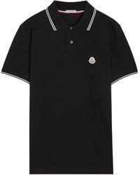 Moncler - Short-Sleeved Polo Shirt - Lyst