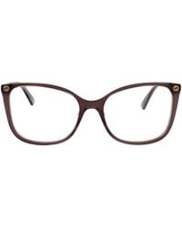 Gucci - Eyewear Square Frame Glasses - Lyst