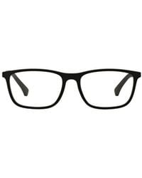 Emporio Armani - Square Frame Glasses - Lyst
